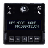 CyberPower Smart App Sinewave uninterruptible power supply (UPS) Line-Interactive 1.5 kVA 1500 W 8 AC outlet(s) - PR1500RT2UCN