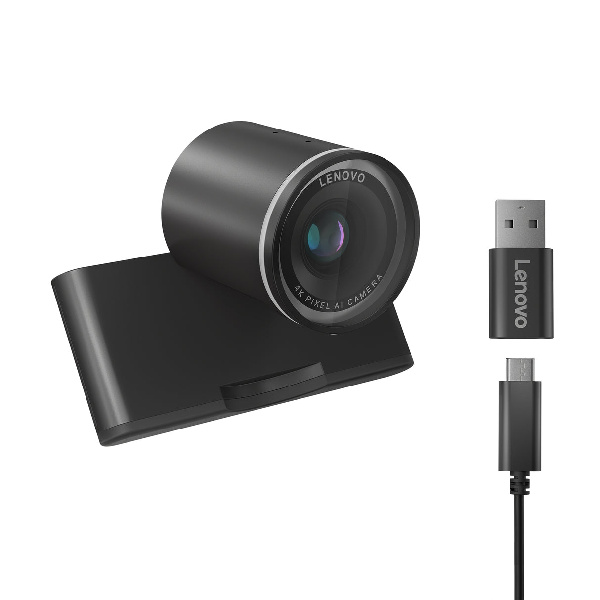 Lenovo 4XC1Q25246 webcam 8 MP 1920 x 1080 pixels USB-C Black - 4XC1Q25246