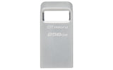 Kingston Technology DataTraveler 256GB Micro 200MB/s Metal USB 3.2 Gen 1 - DTMC3G2/256GB