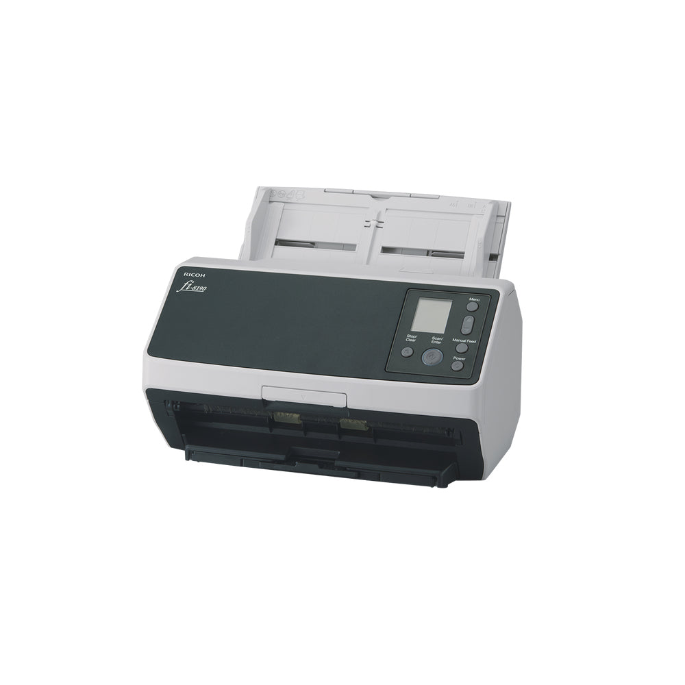 Ricoh fi-8190 ADF + Manual feed scanner 600 x 600 DPI A4 Black, Grey - PA03810-B005