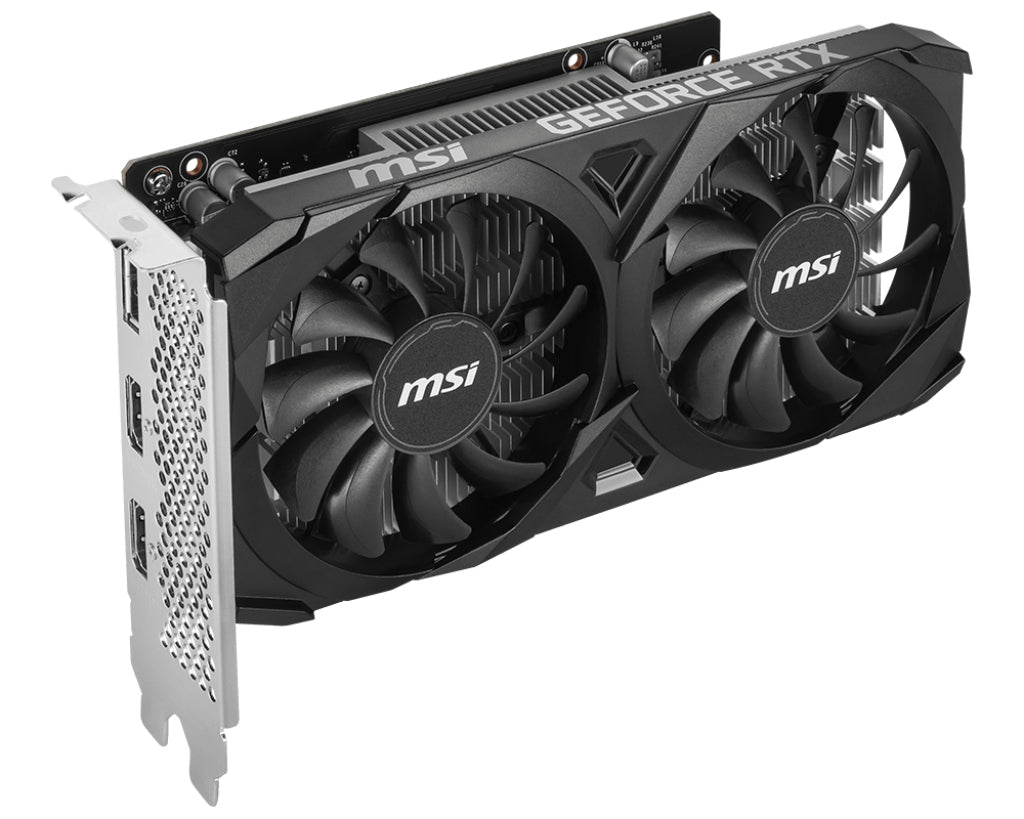 MSI Geforce RTX 3050 VENTUS 2X 6G OC NVIDIA 6 GB GDDR6 - G3050V2X6C - eCommerce Business Prime