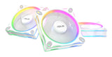 ASUS Prime MR120 Fan ARGB Reverse White 3in1 Computer case 12 cm 3 pc(s) - PRIMR120FANARGBREVWH3N1