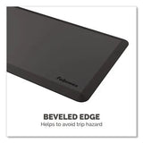 FELLOWES FELLOWES Anti-Fatigue Wellness Mat, Rectangular, Black Surface, 36" x 24" - 8707002