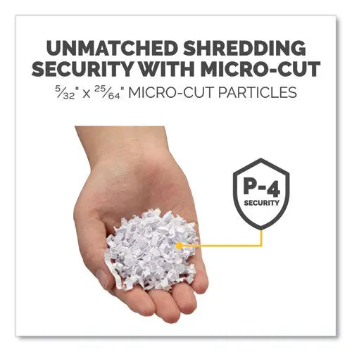 FELLOWES FELLOWES AutoMax 100M Auto Feed Micro-Cut Shredder, 100 Auto/10 Manual Sheet Capacity - 4629001