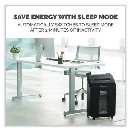 FELLOWES FELLOWES AutoMax 100M Auto Feed Micro-Cut Shredder, 100 Auto/10 Manual Sheet Capacity - 4629001