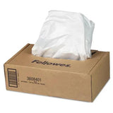 FELLOWES FELLOWES BAG,AUTOMAX,500C,300C,CLR - 3608401