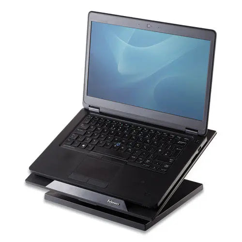FELLOWES FELLOWES Designer Suites Laptop Riser, 13.19" x 11.19" x 4", Black Pearl, Supports 25 lbs - 8038401