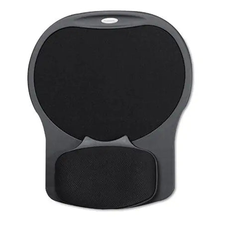 FELLOWES FELLOWES Easy Glide Gel Mouse Pad with Wrist Rest, 10 x 12, Black - 93730