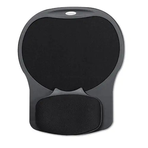 FELLOWES FELLOWES Easy Glide Gel Mouse Pad with Wrist Rest, 10 x 12, Black - 93730