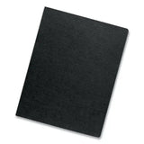 FELLOWES FELLOWES Expressions Linen Texture Presentation Covers for Binding Systems, Paper, Round Corners, 11 - 52115
