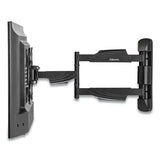 FELLOWES FELLOWES Full Motion TV Wall Mount, 16.25w x 19.75d x 17.87h, Black - 8043601