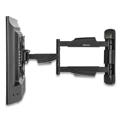 FELLOWES FELLOWES Full Motion TV Wall Mount, 16.25w x 19.75d x 17.87h, Black - 8043601