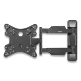 FELLOWES FELLOWES Full Motion TV Wall Mount, 16.25w x 19.75d x 17.87h, Black - 8043601
