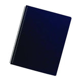 FELLOWES FELLOWES Futura Oversized Pre-Punched Presentation Covers, Plastic, Round Corners, 11.25 x 8.75, Nav - 5224801