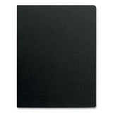 FELLOWES FELLOWES Futura Presentation Covers for Binding Systems, Plastic, Square Corners, 11 x 8.5, Matte Bl - 5224901