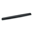 FELLOWES FELLOWES Gel Crystals Keyboard Wrist Rest, 18.5 x 2.25, Black - 9112201
