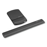 FELLOWES FELLOWES Gel Mouse Pad Wrist Rest with Microban Protection, 6.75 x 10.12, Graphite - 9175101