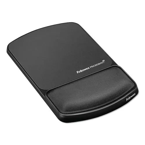 FELLOWES FELLOWES Gel Mouse Pad Wrist Rest with Microban Protection, 6.75 x 10.12, Graphite - 9175101