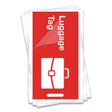 FELLOWES FELLOWES Laminating Pouches, 5 mil, 4.25" x 2.5", Gloss Clear, 50/Pack - 52034
