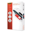 FELLOWES FELLOWES Laminating Pouches, 5 mil, 4.25" x 2.5", Gloss Clear, 50/Pack - 52034