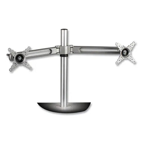 FELLOWES FELLOWES Lotus Dual Monitor Arm Kit, For 26" Monitors, Silver, Supports 13 lb - 8042901