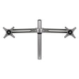 FELLOWES FELLOWES Lotus Dual Monitor Arm Kit, For 26" Monitors, Silver, Supports 13 lb - 8042901