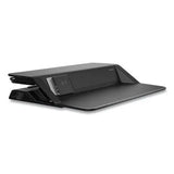 FELLOWES FELLOWES Lotus DX Sit-Stand Workstation, 32.75" x 24.25" x 5.5" to 22.5", Black - 8080301