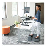 FELLOWES FELLOWES Lotus LT Sit-Stand Workstation, 34.38" x 28.38" x 7.62", Black - 8215001