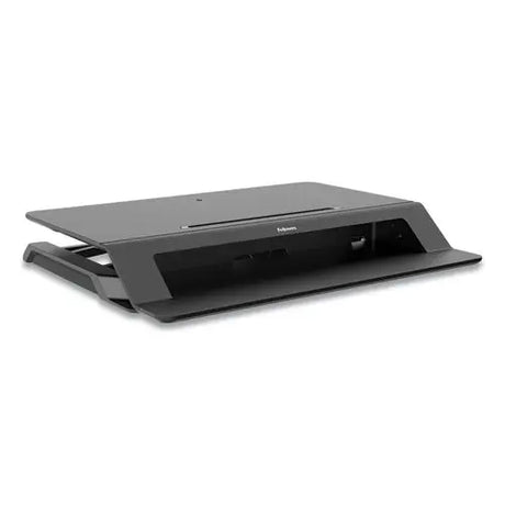 FELLOWES FELLOWES Lotus LT Sit-Stand Workstation, 34.38" x 28.38" x 7.62", Black - 8215001