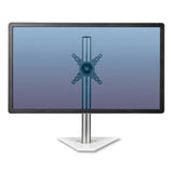 FELLOWES FELLOWES Lotus Single Monitor Arm Kit, For 26" Monitors, 180 Degree Rotation, 180 Degree Pan, Silver - 8042801