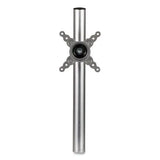 FELLOWES FELLOWES Lotus Single Monitor Arm Kit, For 26" Monitors, 180 Degree Rotation, 180 Degree Pan, Silver - 8042801