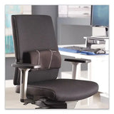 FELLOWES FELLOWES Lumbar Back Support, 12 x 3.13 x 5.19, Black - 9190701