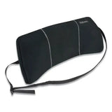 FELLOWES FELLOWES Lumbar Back Support, 12 x 3.13 x 5.19, Black - 9190701