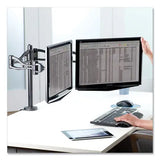 FELLOWES FELLOWES MONITOR,DUAL ARM,BK - 8041701