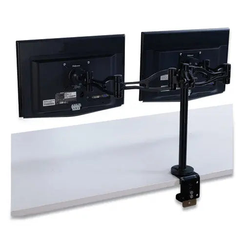 FELLOWES FELLOWES MONITOR,DUAL ARM,BK - 8041701