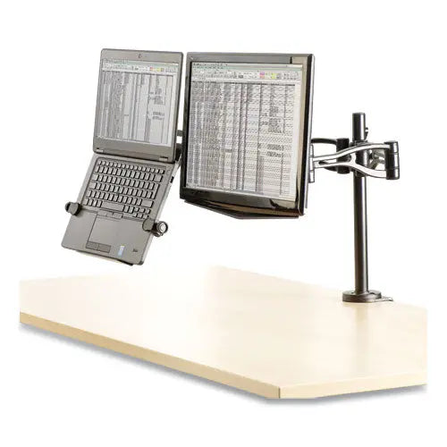 FELLOWES FELLOWES MONITOR,DUAL ARM,BK - 8041701