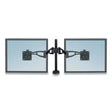 FELLOWES FELLOWES MONITOR,DUAL ARM,BK - 8041701