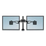 FELLOWES FELLOWES MONITOR,DUAL ARM,BK - 8041701