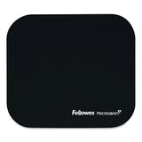 FELLOWES FELLOWES Mouse Pad with Microban Protection, 9 x 8, Black - 5933901