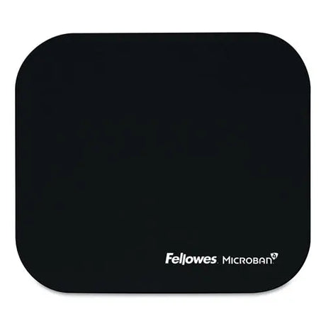 FELLOWES FELLOWES Mouse Pad with Microban Protection, 9 x 8, Black - 5933901