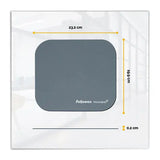 FELLOWES FELLOWES Mouse Pad with Microban Protection, 9 x 8, Graphite - 5934001