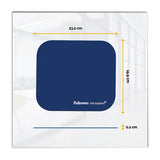 FELLOWES FELLOWES Mouse Pad with Microban Protection, 9 x 8, Navy - 5933801
