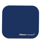 FELLOWES FELLOWES Mouse Pad with Microban Protection, 9 x 8, Navy - 5933801