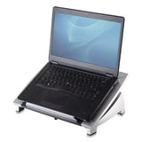 FELLOWES FELLOWES Office Suites Laptop Riser, 15.13" x 11.38" x 4.5" to 6.5", Black/Silver, Supports 10 lbs - 8032001
