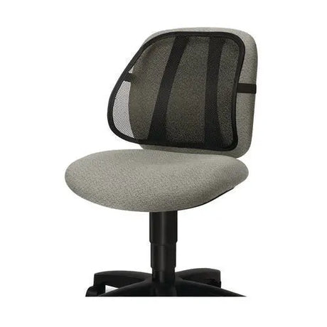 FELLOWES FELLOWES Office Suites Mesh Back Support, 17.75 x 5 x 15, Black - 8036501