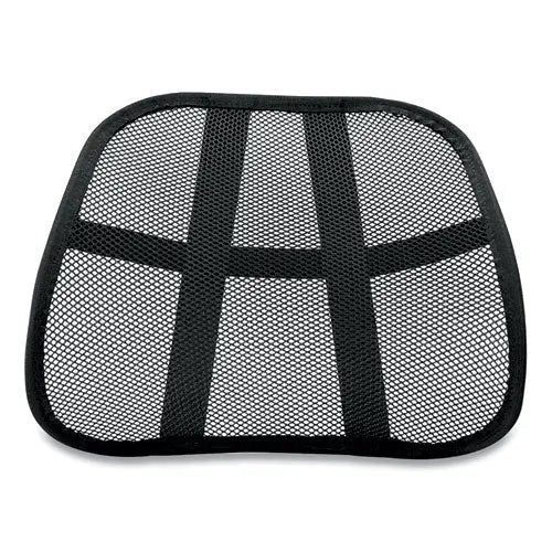 FELLOWES FELLOWES Office Suites Mesh Back Support, 17.75 x 5 x 15, Black - 8036501