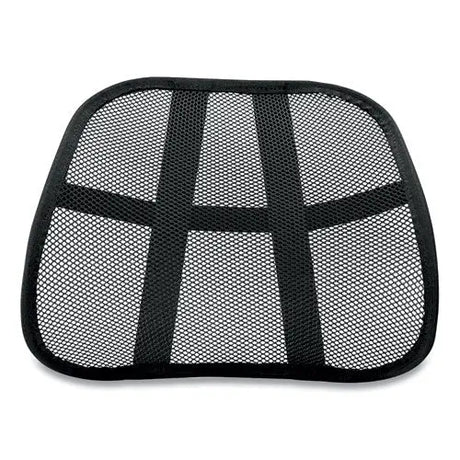 FELLOWES FELLOWES Office Suites Mesh Back Support, 17.75 x 5 x 15, Black - 8036501