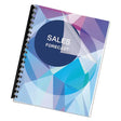 FELLOWES FELLOWES PET Ultra Clear Binding Covers, 7 mil Plastic, Square Corners, 11 x 8.5, Gloss Clear, 100/P - 5242401