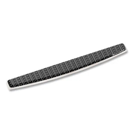 FELLOWES FELLOWES Photo Gel Keyboard Wrist Rest with Microban Protection, 18.5 x 2.31, Chevron Design - 9550001