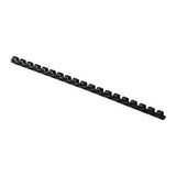 FELLOWES FELLOWES Plastic Comb Bindings for 11 x 8.5 Documents, 19 Rings, 0.25" (20-Sheet) Capacity, Navy Blu - 52502